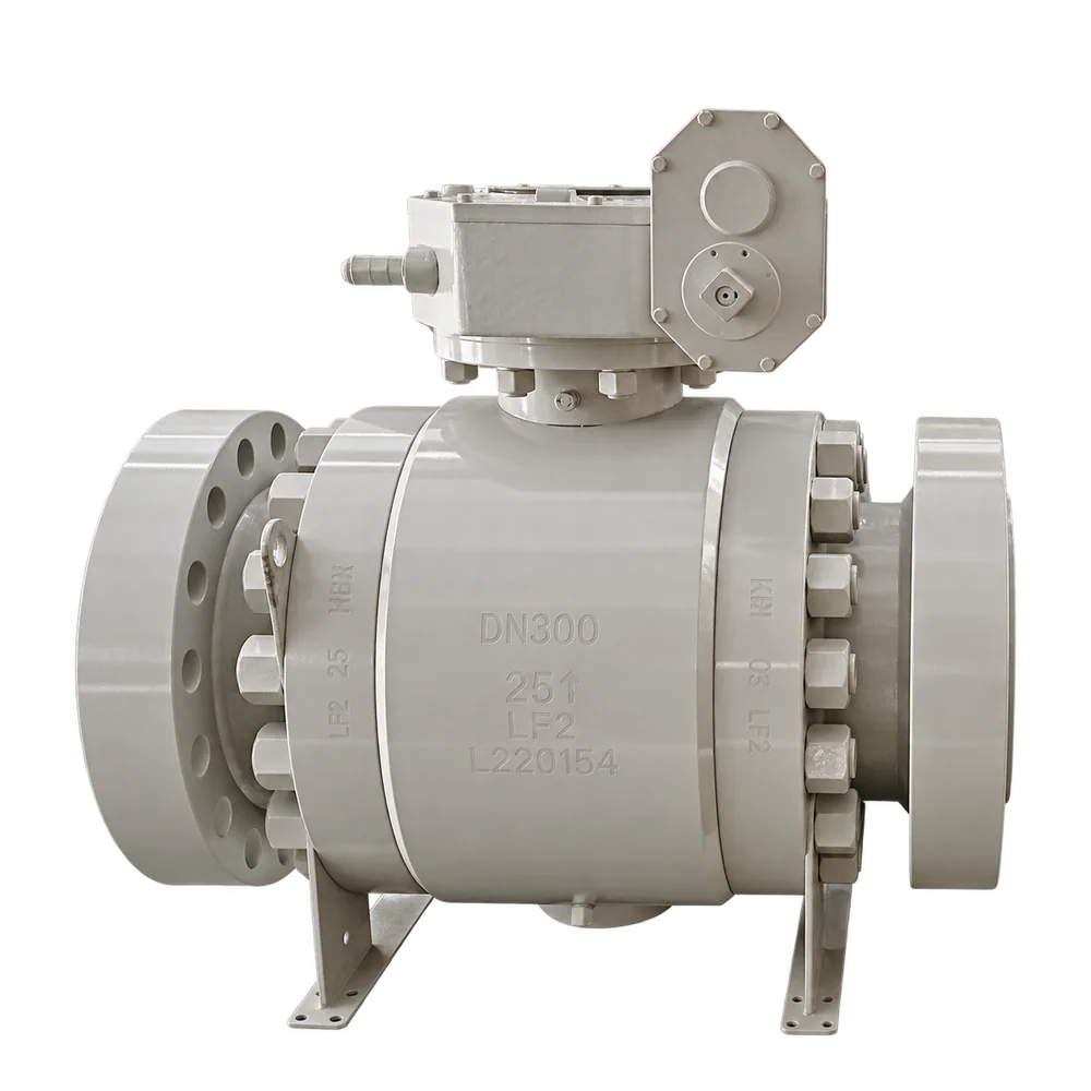 Metal-seated trunnion-mounted ball valve - Ball Valves