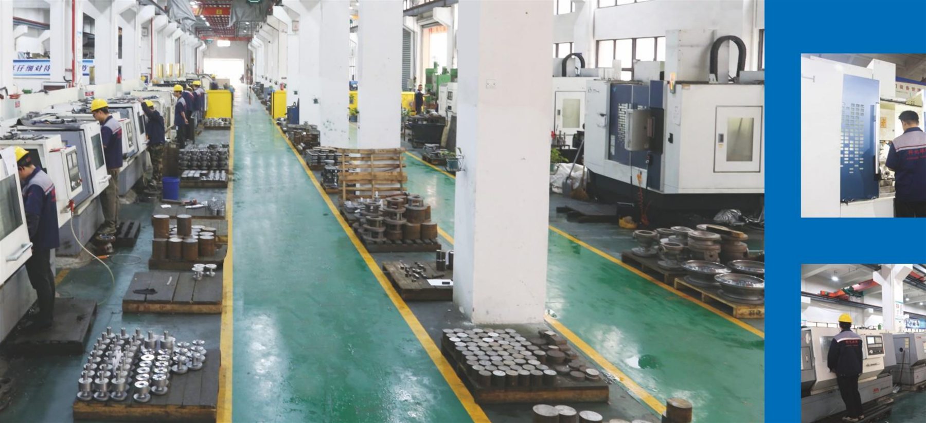 CNC machining and production workshop